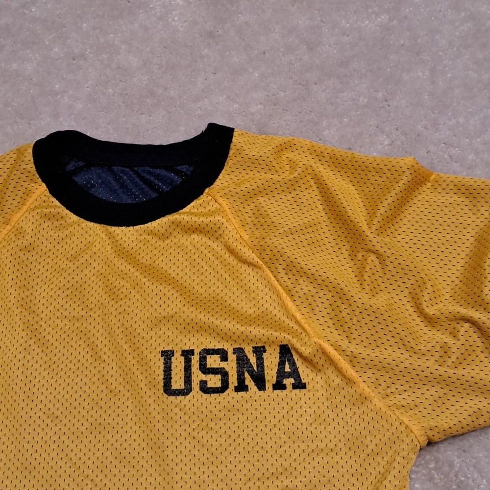 American Threads Vintage Navy Jersey Reversible - Picture 5 of 12